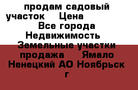 продам садовый участок  › Цена ­ 199 000 - Все города Недвижимость » Земельные участки продажа   . Ямало-Ненецкий АО,Ноябрьск г.